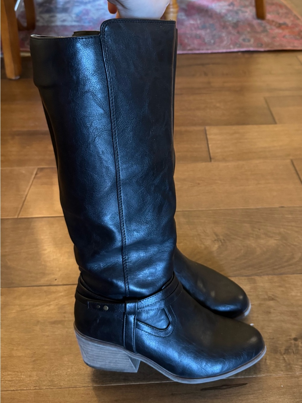Dr Scholls Wide Calf Liberate Boots Black